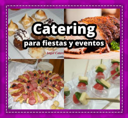 CATERING PARA FIESTAS en Villa Tesei - CATERING en Villa Tesei