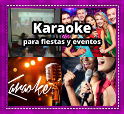 KARAOKE PARA FIESTAS en Villa Tesei - KARAOKE en Villa Tesei